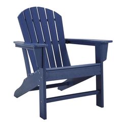 Signature Design by Ashley Sundown Treasure Blue HDPE Frame Chair