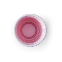 Houdini 2 oz Red Plastic Disposable Shot Glass