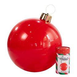 Holiball Classic Red 30 in. Inflatable