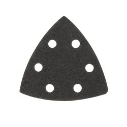 Milwaukee 3-1/2 in. Silicon Carbide 60 Grit Triangular Sanding Paper 6 pk
