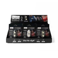 Night Scope 200 lm Assorted LED Rechargeable Clip Light