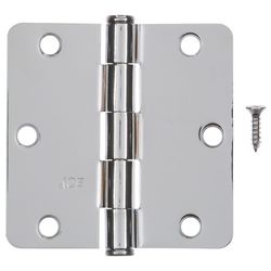 Ace 3-1/2 in. L Chrome Residential Door Hinge 1 pk