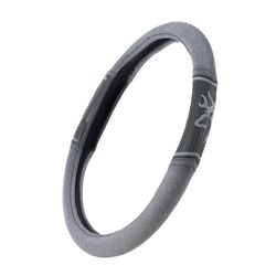 Browning Gray Steering Wheel Cover 1 pk