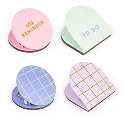 Kikkerland 1.5 Multicolored Magnetic Clips 4 pk