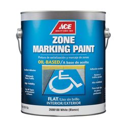 Ace White Traffic Zone Marking Paint 1 gal