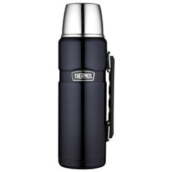 Thermos Stainless King 40 oz Midnight Blue BPA Free Vacuum Insulated/Serving Cup Beverage Bottle