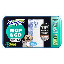 Swiffer Heavy Duty Pet Disposable Wet Cleaning Pads Wipes 20 pk