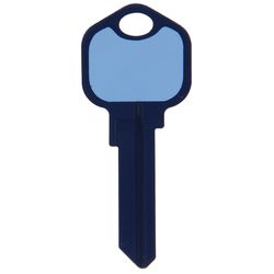 HILLMAN Write-On-It House/Padlock Universal Key Blank Single Blue
