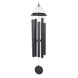 Shenandoah Melodies Black Aluminum 59 in. Wind Chime