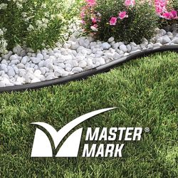 Master Mark 20 ft. L X 4.5 in. H Plastic Black Landscape Edging Kit