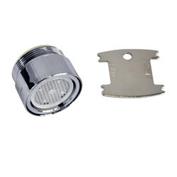 Danco Dual Thread 15/16 in.-27M x 55/64 in.-27F Chrome Faucet Aerator