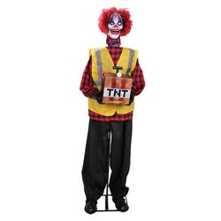 Haunted Hill Farm 5.7 ft. Standing Courier Animatronic