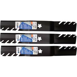 Stens 54 in. Standard Mower Blade For Riding Mowers 3 pk