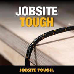 DeWalt Lightning to USB-C Cable 4 ft. Black/Yellow