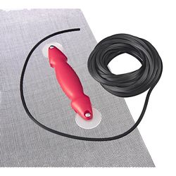 Ace Black Fiberglass Screen Door Repair Kit 1 pk