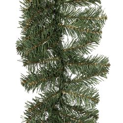 Holiday Bright Lights 8 in. D X 9 ft. L Traditional Pine Christmas Garland
