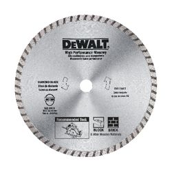 DEWALT 7 in. D X 5/8 in. Diamond Masonry Blade 1 pk
