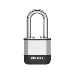 Master Lock Elite 1.75 in. W X 3.5 in. L Laminated Steel 5-Pin Cylinder Padlock