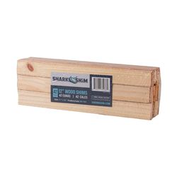 Shark Shim 1.25 in. W X 12 in. L Wood Contractor Grade Shims 1 pk