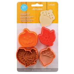 R&M International Corp Multicolored Metal/Plastic Cookie Stamp