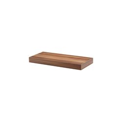 Dolle BIG BOY 2 in. H X 22.4 in. W X 9.8 in. D Walnut Wood Floating Shelf