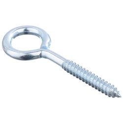 Hampton 7/16 in. X 5-1/4 in. L Zinc-Plated Steel Lag Thread Eyebolt