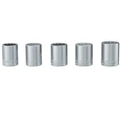 Craftsman 26 mm X 1/2 in. drive Metric 12 Point Socket Set 5 pc