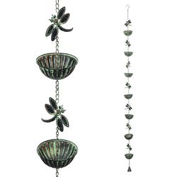 Alpine Assorted Iron 74 in. H Outdoor Decoration