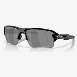 Oakley Flak 2.0 XXL Sunglasses Men's Polished Black Frame Prizm Black Lens Polarized