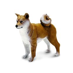 Safari Ltd. Best in Show Shiba Inu Dog Figure Toy Brown