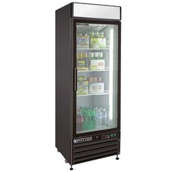 Maxx Cold X-Series 23 cu ft Black Stainless Steel Refrigerator 609 W