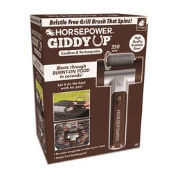 As Seen On TV Horsepower Grill Brush Stainless Steel 1 pk