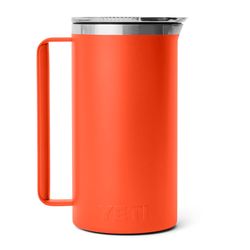 YETI Rambler 64 oz Papaya Pitcher Stainless Steel