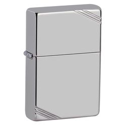 Zippo Silver Vintage with Slashes Lighter 1 pk