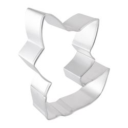 R&M International Corp 3 in. W X 4 in. L Cute Fox Cookie Cutter Silver 1 pc