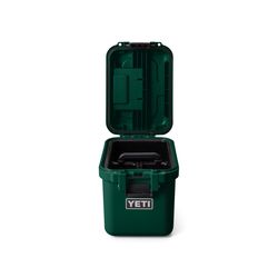 YETI LoadOut GoBox 15 Black Forest Green Cargo Box 1 pk