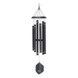 Arabesque Onyx Aluminum 36 in. Wind Chime