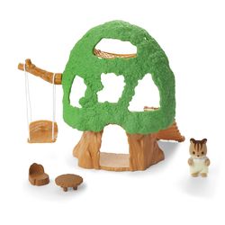Calico Critters Baby Tree House 9 pc