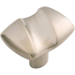 Hickory Hardware Serendipity Contemporary Square Cabinet Knob 1-3/16 in. Iced Tea Nickel 1 pk