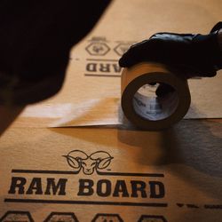 Ram Board Seam Tape 2.83 in. W X 164 ft. L Tan High Strength Masking Tape 1 pk