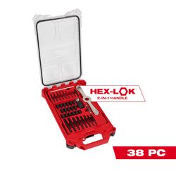 Milwaukee Hex-Lok SAE 2-in-1 Handle Tap and Die Set