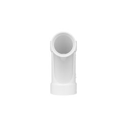 Charlotte Pipe Schedule 40 4 in. Hub X 4 in. D Hub PVC Long Turn Wye 1 pk