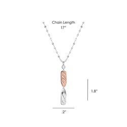 Montana Silversmiths Women's Flatland Twister Necklace