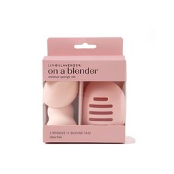Lemon Lavender Makeup Sponges and Case 1 pk