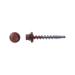 Big Timber Woodbinder No. 10 Sizes X 1-1/2 in. L Star Hex Washer Head Sheet Metal Screws 1 lb 100 pk