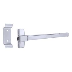 Tell 28 to 36 in. L Satin Chrome Silver Aluminum Commercial Exit Device 1 pc