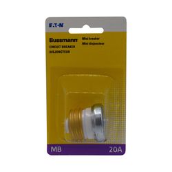 Bussmann 20 amps Plug Fuse 1 pk