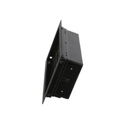 Air Vent 9.5 in. H X 17.5 in. W Black Plastic Manual Foundation Vent