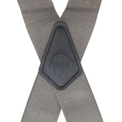 Wolverine 48 in. L X 2 in. W Polyester Industrial Suspenders Gray 1 pair