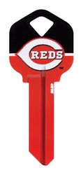 HILLMAN MLB Kwikset/66 KW1 House/Office Key Blank Single Red